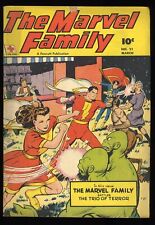Marvel Family #21 VG+ 4.5 Shazam Captain Marvel Jr. Ms. Marvel Fawcett 1948 picture