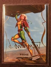 2022 Upper Deck Marvel Masterpieces Gold Foil Rogue Level 2 #60 Hot Sexy Rare picture