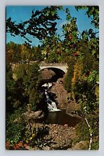 Schroeder MN-Minnesota, Cross River Falls, Antique, Vintage Souvenir Postcard picture