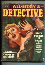 All-Story Detective 6/1949-spicy babe-MacDonald-Kornbluth-hardboiled pulp-VG picture