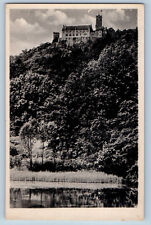 Eisenach Thuringia Germany Postcard Wartburg View c1950's Posted Vintage picture