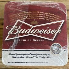 Anheuser Busch Budweiser King Of Beers Coasters 2011 Pack Of 100 Sealed NEW picture