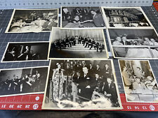 Lot of 9 Various JAZZ BAND MUSICIANS PERFORMING 1950s ORIG Photos picture