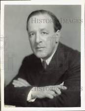 1937 Press Photo German author Dr. Emil Ludwig, Washington, D.C. - afx24532 picture