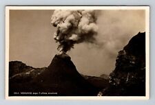RPPC Vesuvio Italy, dopo l' ultima eruzione Real Photo Vintage Souvenir Postcard picture