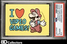 I LOVE VIDEO GAMES PSA 10 #16 1989 Topps Nintendo Game Tip Stickers Super Mario picture