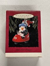 New Hallmark Keepsake Putt-Putt Penguin Christmas Ornament Handcrafted 1993 picture
