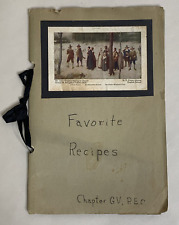 Vintage Favorite Recipes Booklet From Chapter GV P.E.O. picture