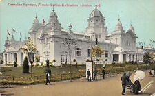 Franco British Exhibition 1908 Postcard Canadian Pavilion picture