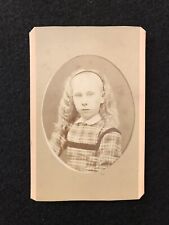 Antique Brunswick Maine Cute Child Civil War Era CDV Photo Card picture
