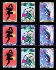 TOPPS MARVEL COLLECT WOMEN OF MARVEL 24 SERIES 4 SET EPIC/SR/R SET OF 9 DROP 2 picture