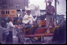 Mobil Gas Economy Run 1950s 35mm Slide Race Oil Finish Line Parade Scene Wagon picture