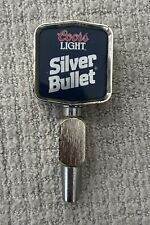 Vintage Coors Light Silver Bullet Beer Tap Handle or Pull picture