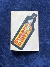 1974 Topps Wacky Packages 6th Series 6 Sticker Sugar Daffy picture