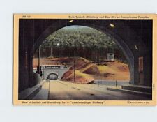 Postcard Twin Tunnels Kittatinny & Blue Mt. Pennsylvania Turnpike Pennsylvania picture