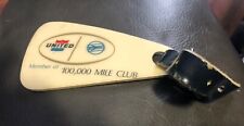 Vintage United Airlines 100,000 Mile Club Luggage Tag picture