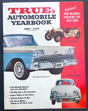 1959 TRUE'S AUTOMOBILE YEARBOOK  - Magazine Number 7 - Excellent Condition picture