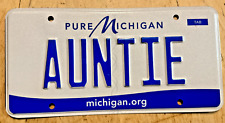 VANITY AUTO PERSONALIZED LICENSE PLATE 