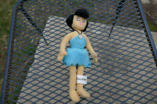 Vintage 2002 Hanna Barbera Flintstones Betty Rubble Small Plush Doll Stuffed Toy picture