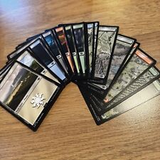 20x FULL LANDS & ART SET Lord of the Rings MTG Magic 262-281 LTR LOTR picture
