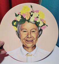 NEW Queen Elizabeth II Art by HIPSTORY Melamine Hipster LaLa Land 10.8