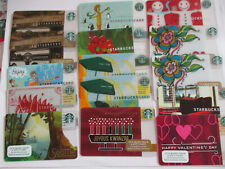 Starbucks Gift Cards, Lot of 15 Collectible Cards GREAT DEAL picture