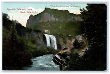 c1910's Spearfish Falls & Creek Canyon Hills Black Hills South Dakota Postcard picture