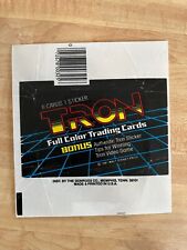 1981 Donruss Tron Wrapper Only ExMt picture