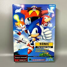 Rare SEGA Sonic The Hedgehog screensaver CD ROM windows95 3.1 wallpaper picture