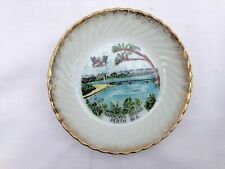 Vintage Decorative Plate Made in Australia Narrows Bridge Perth W.A. picture