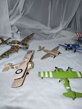 lot 8 die cast planes dinky corgi cragstan bachmann road champs Restoration Need picture