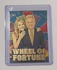 Wheel Of Fortune Artist Signed Gold Plated America’s Game Trading Card 1/1 picture