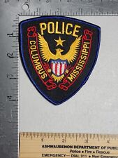 GGb2 Police patch Mississippi Columbus  picture