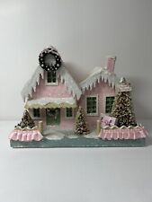 Shabby Chic Pink Putz House picture