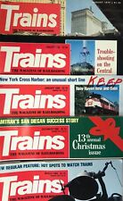 Lot of 5 Vintage Trains Magazines picture