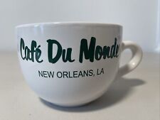 Vintage Cafe Du Monde New Orleans Large 20oz Coffee/Latte Cup Mug - RARE picture
