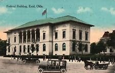 Vintage Postcard Federal Office Building Historical Landmark Enid Oklahoma OK picture