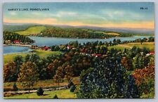 Postcard Harvey's Lake PA Mountain Lake Summer Resort picture