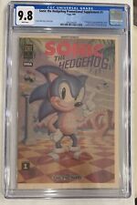 Sonic the Hedgehog Promotional Supplement #1 (SEGA 1991) CGC Graded 9.8 🦔 picture