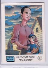 1989 BUSH LEAGUE TRADING CARD #3 PRESCOTT BUSH NRMT picture