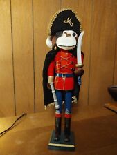 wooden pirate nutcracker novelty item 15 inch tall Cute Christmas  picture
