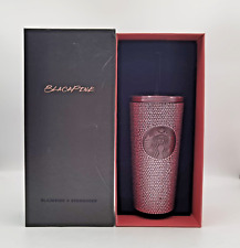 2023 Starbucks x Blackpink Rhinestone Bling Rose Gold Tumbler Limited Edition picture
