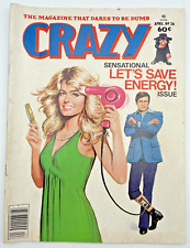 Crazy Magazine #36 April 1977 - Let's Save Energy picture