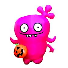 Gemmy x UglyDolls Collab Moxy Inflatable LED Halloween Indoor Outdoor Pink 3.5' picture
