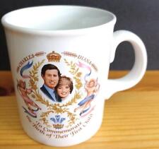 Prince King Charles Diana Commemorate Birth 1982 First Child Coffee Mug England picture