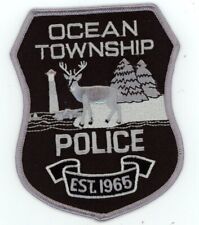 NEW JERSEY NJ OCEAN TOWNSHIP POLICE SUBDUED SWAT STYLE SHOULDER PATCH SHERIFF picture