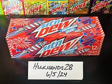 *NEW* Mountain Dew Star Spangled Splash  12 Pack - IN HAND - Ships within 24hr picture