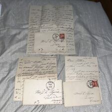 3 Antique Old 1911 Letters Home to Weir Kansas From Iloilo Philippines Travels picture
