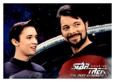 1995 SkyBox Star Trek The Next Generation Season 2 Card Jonathan Frakes #111 picture