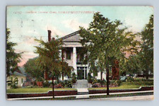 1910. MONTGOMERY, ALABAMA. SOUTHERN COLONIAL HOME, LOMAX. POSTCARD DM1 picture